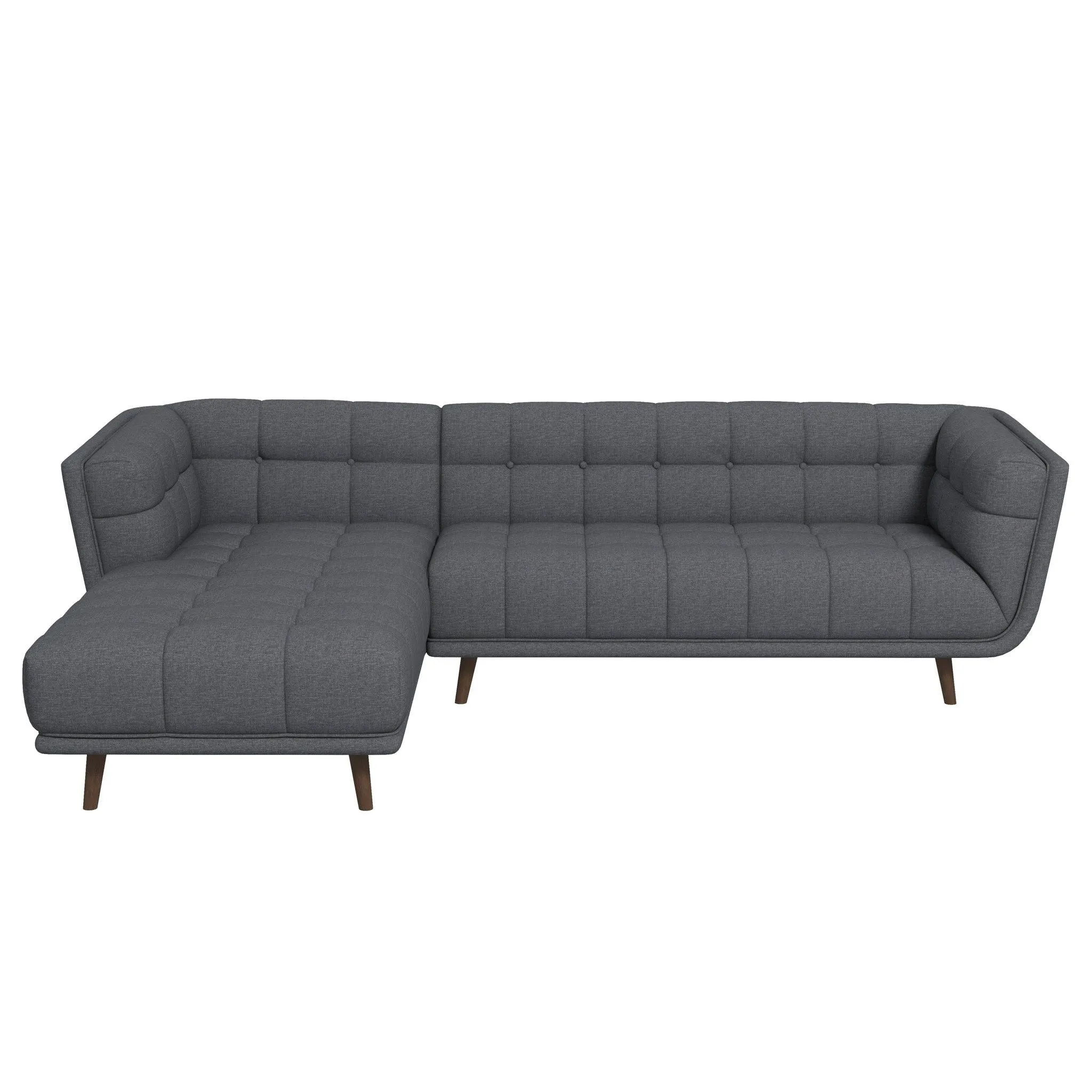 Addison - L Shape Sectional Sofa Tufted by Couch.com