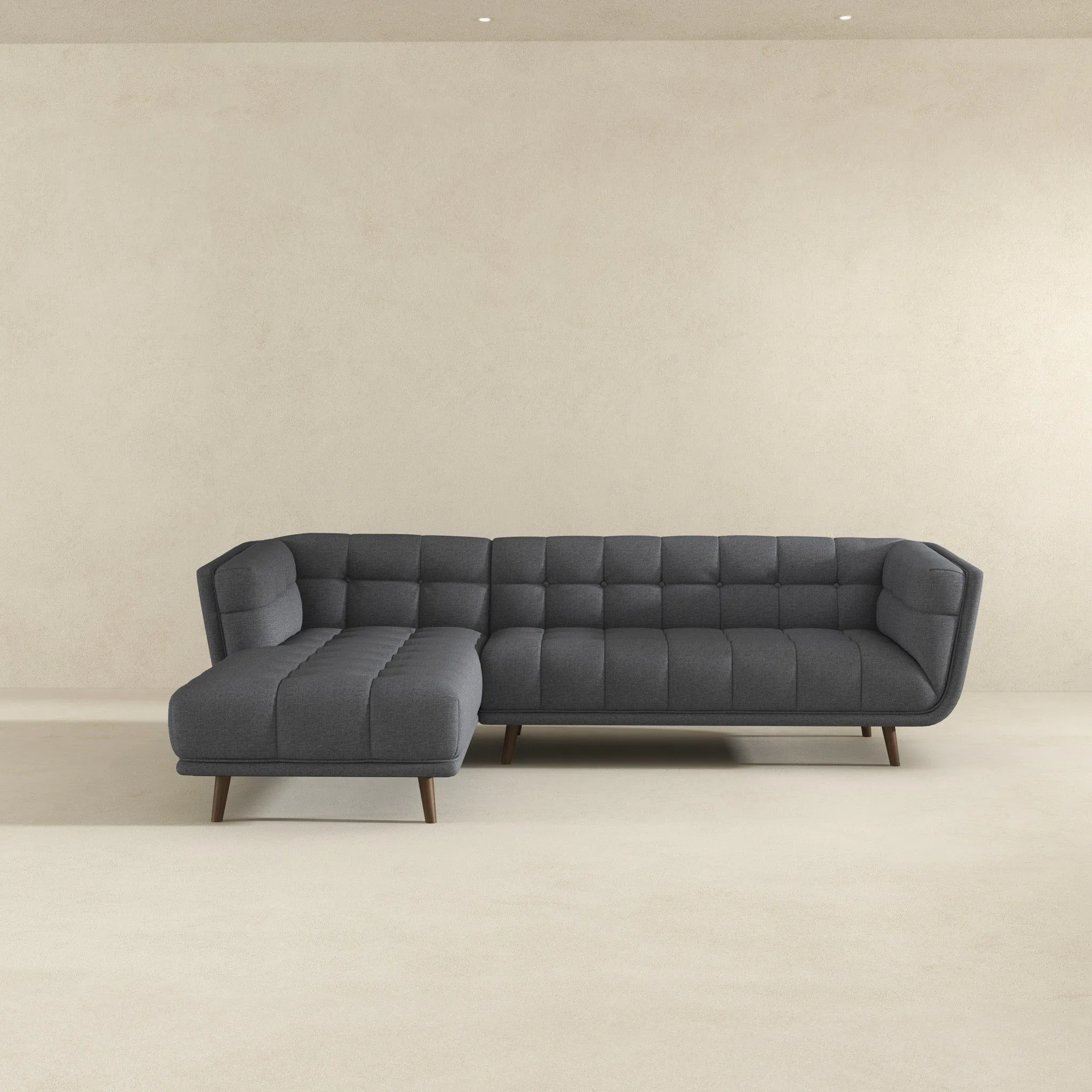 Addison - L Shape Sectional Sofa Tufted by Couch.com