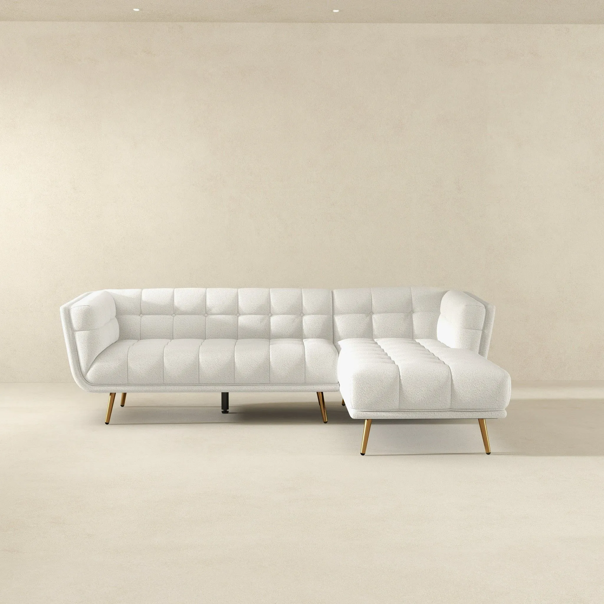 Addison - L Shape Sectional Sofa Tufted by Couch.com
