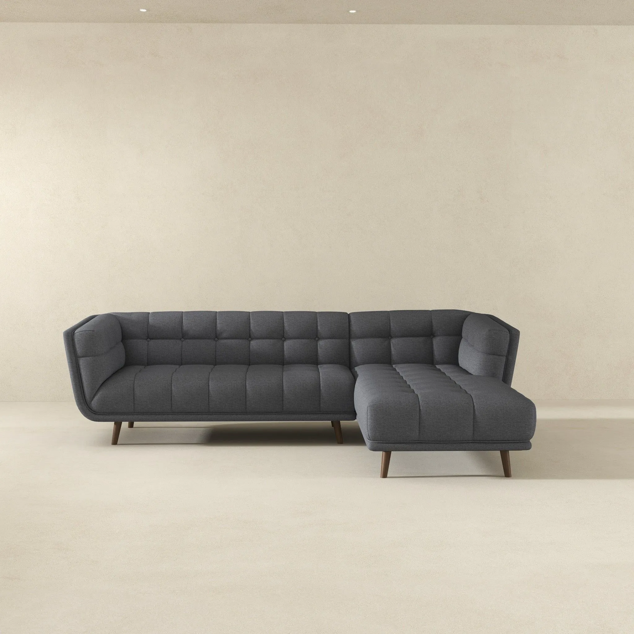Addison - L Shape Sectional Sofa Tufted by Couch.com
