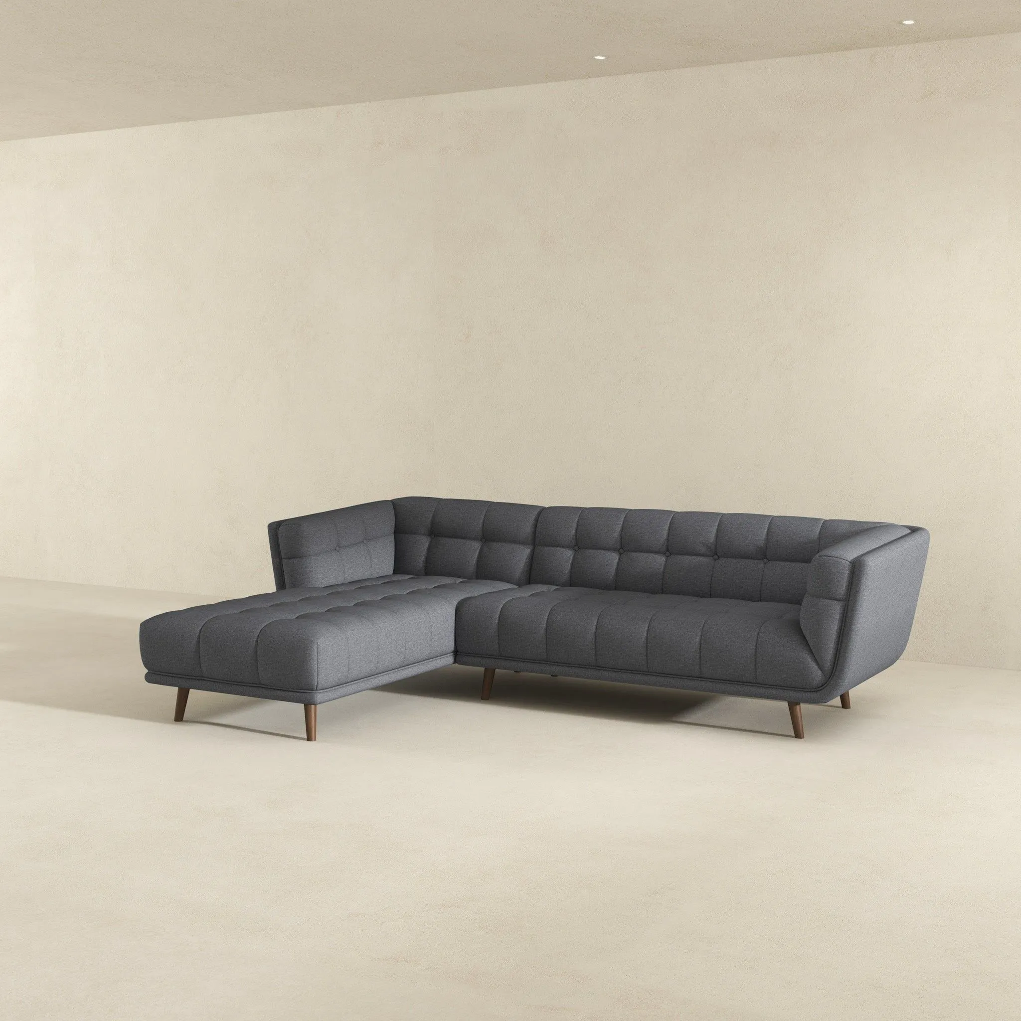 Addison - L Shape Sectional Sofa Tufted by Couch.com