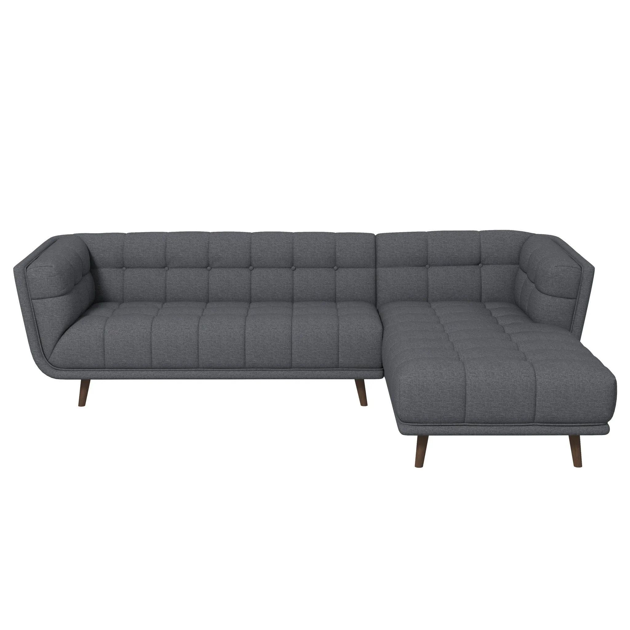 Addison - L Shape Sectional Sofa Tufted by Couch.com
