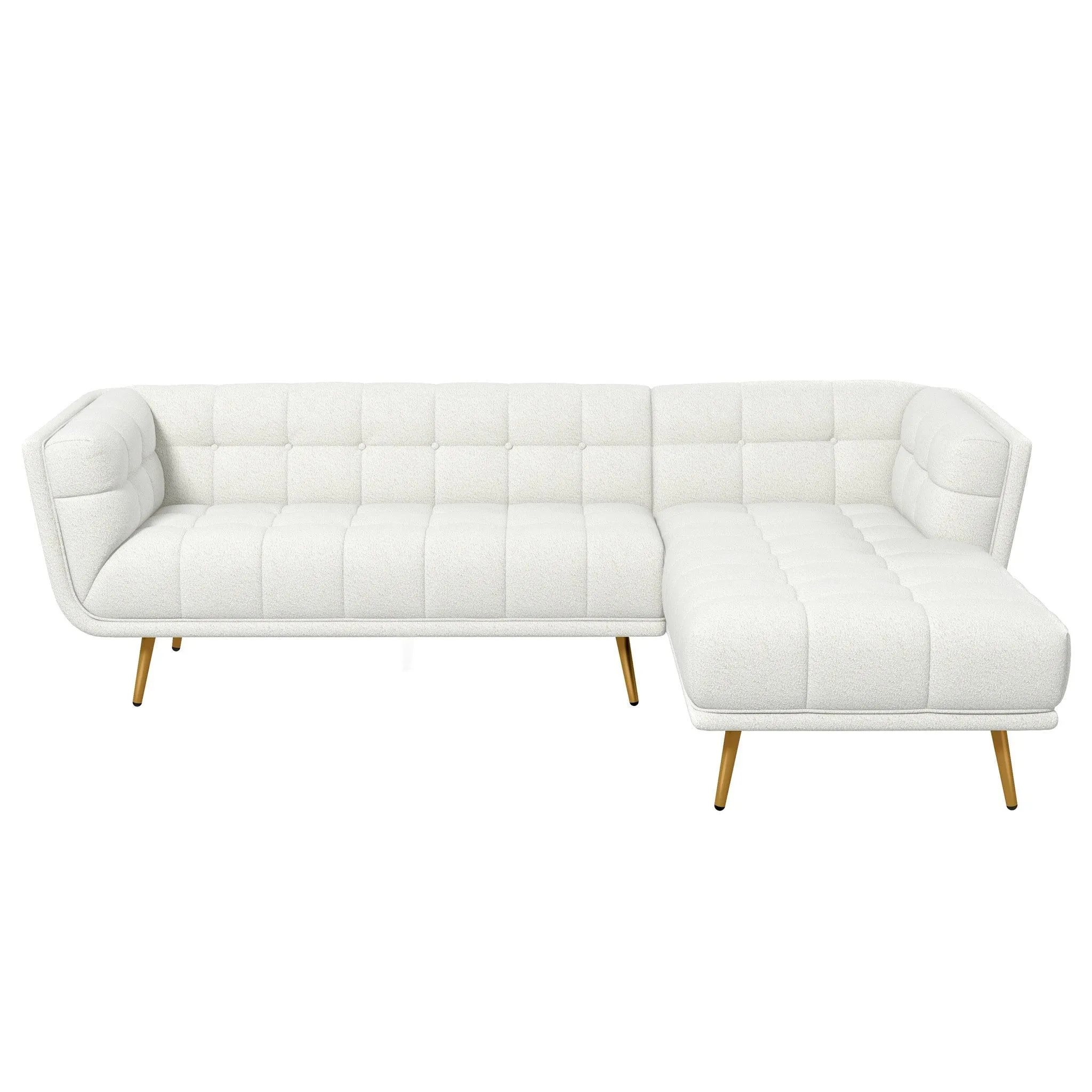 Addison - L Shape Sectional Sofa Tufted by Couch.com
