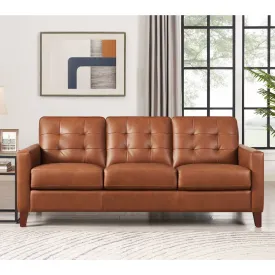 Aiden - Leather Sofa by Couch.com