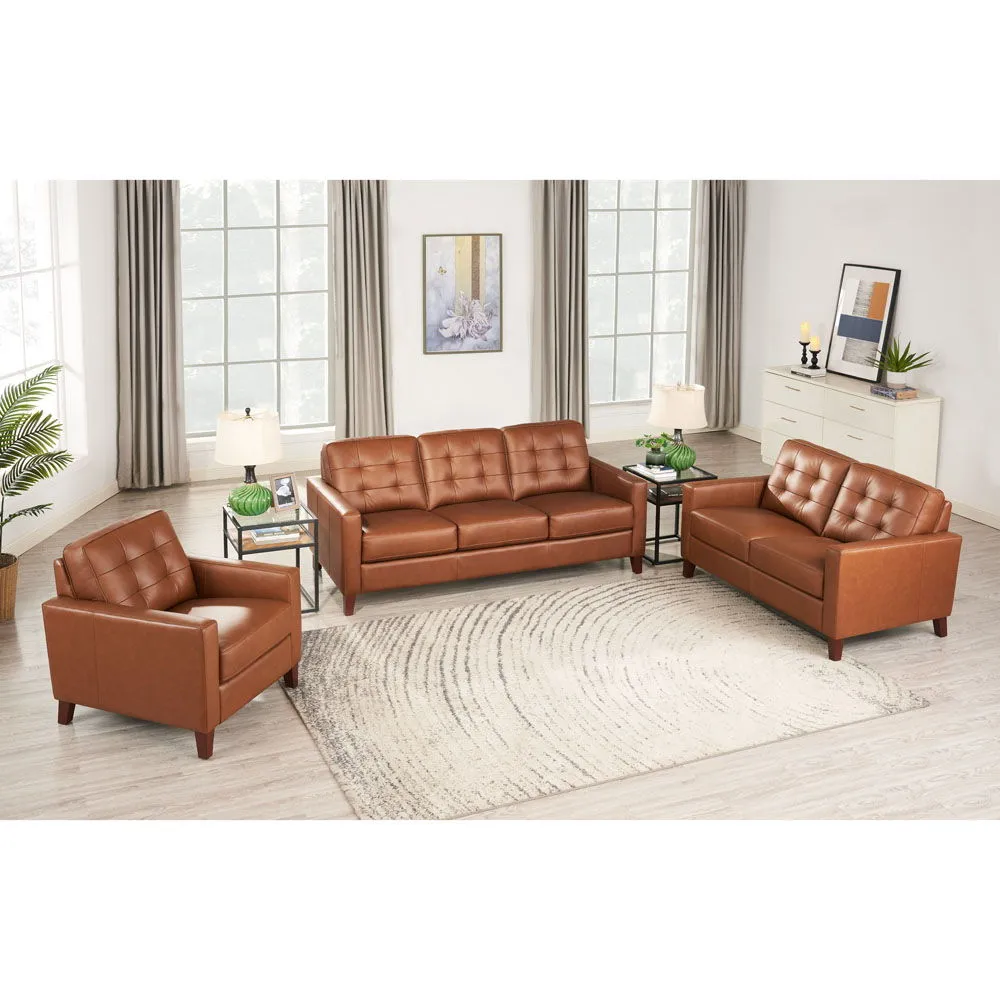 Aiden - Leather Sofa by Couch.com