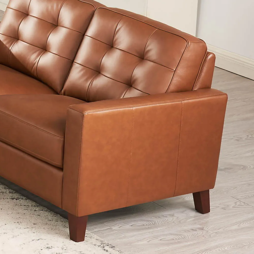 Aiden - Leather Sofa by Couch.com