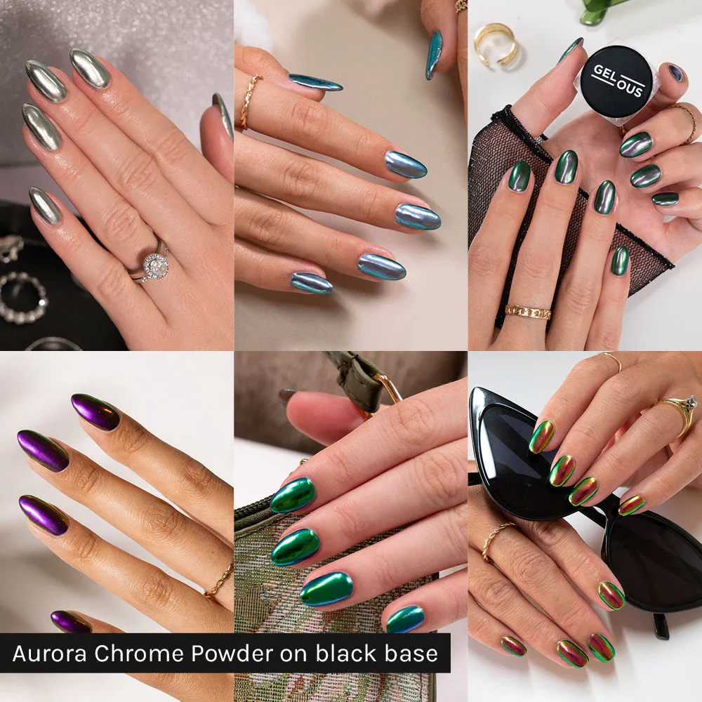 Aurora Chrome Powder Pack