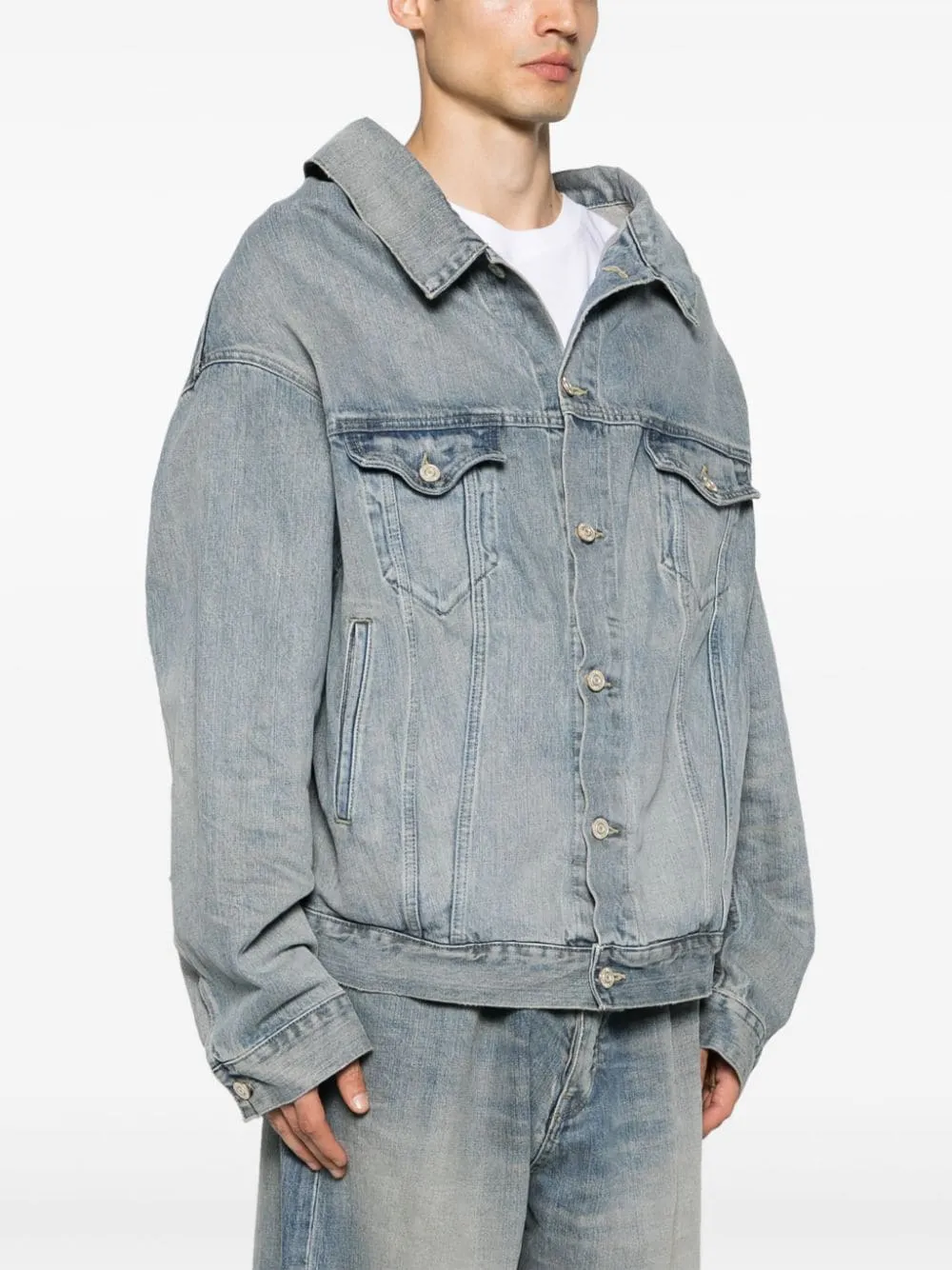 Balenciaga Women's Coats Clear blue