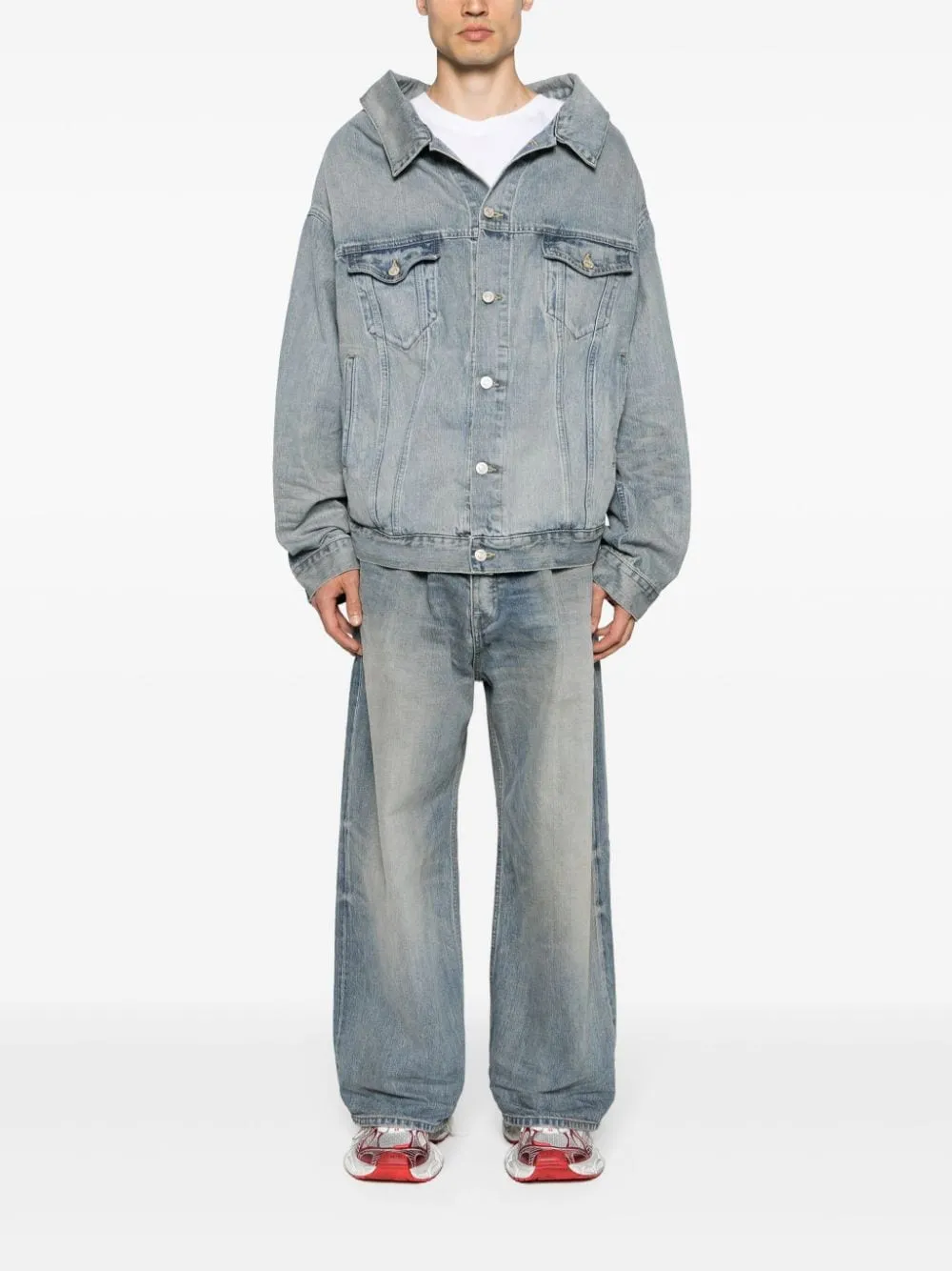 Balenciaga Women's Coats Clear blue