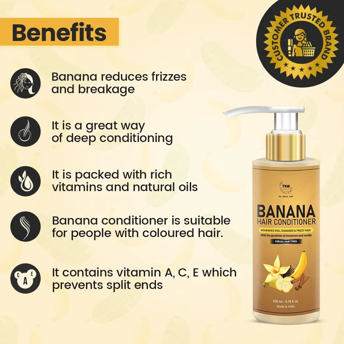 Banana Hair Conditioner.