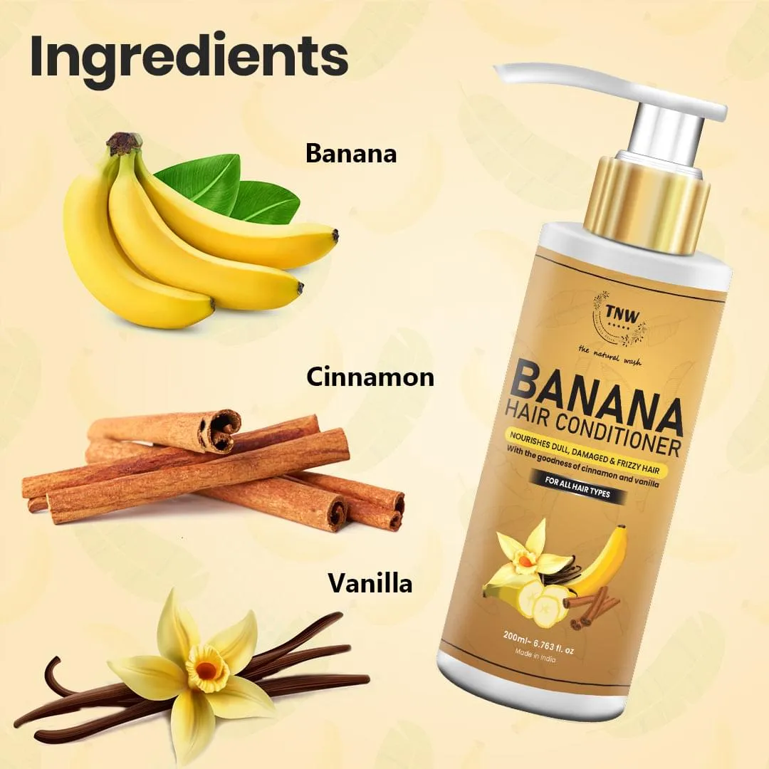 Banana Hair Conditioner.