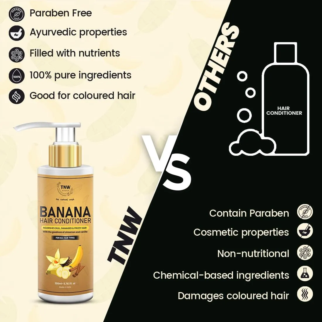 Banana Hair Conditioner.