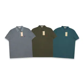 BRBRY Classic Metal Logo Pique Polo Shirt
