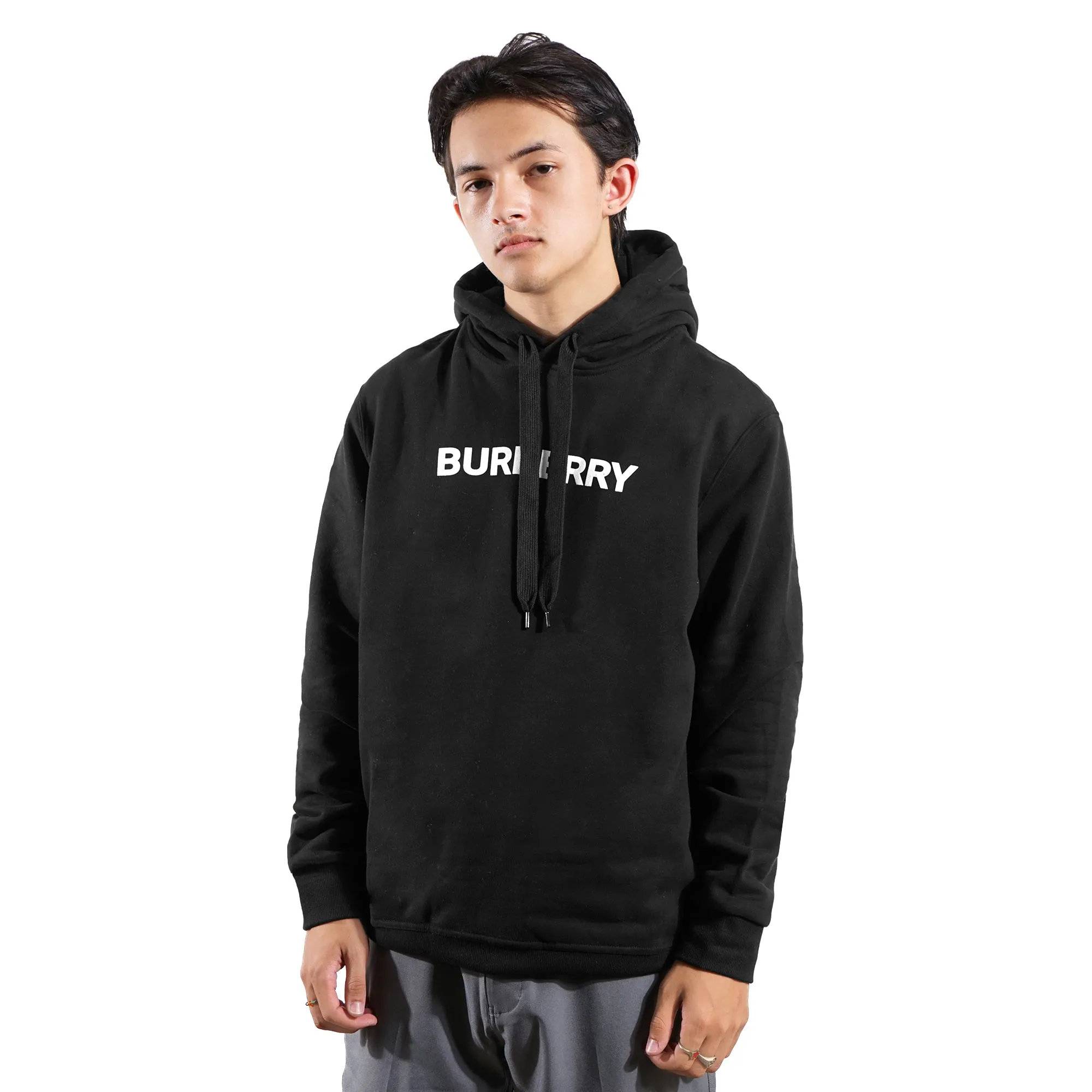 BRBRY Printed Puff Logo Hoodie
