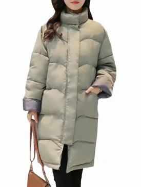 Casual Women Thicken Cotton Coats