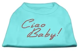 Ciao Baby Rhinestone Shirts Aqua XL (16)