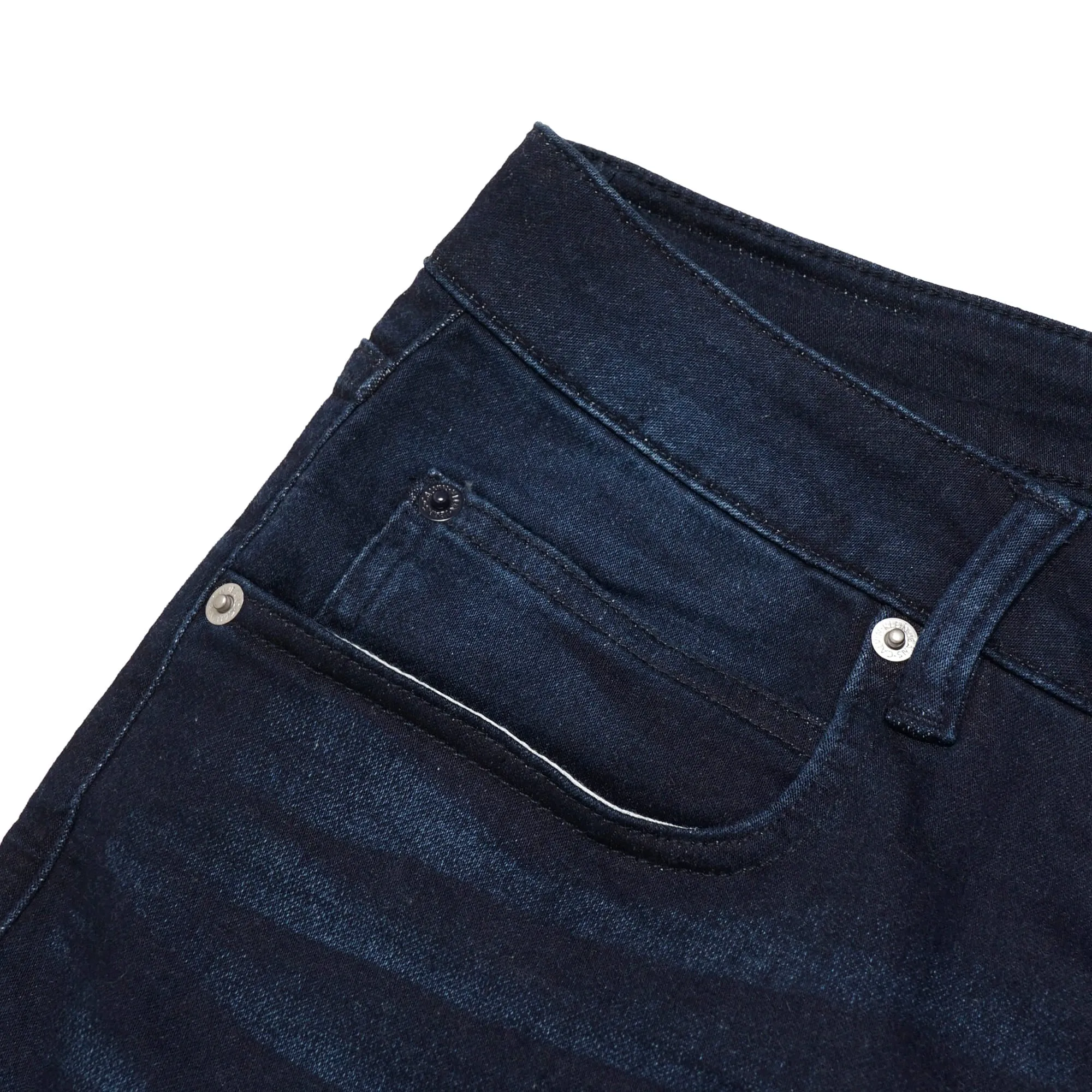 CK Stretch Washed Denim Shorts