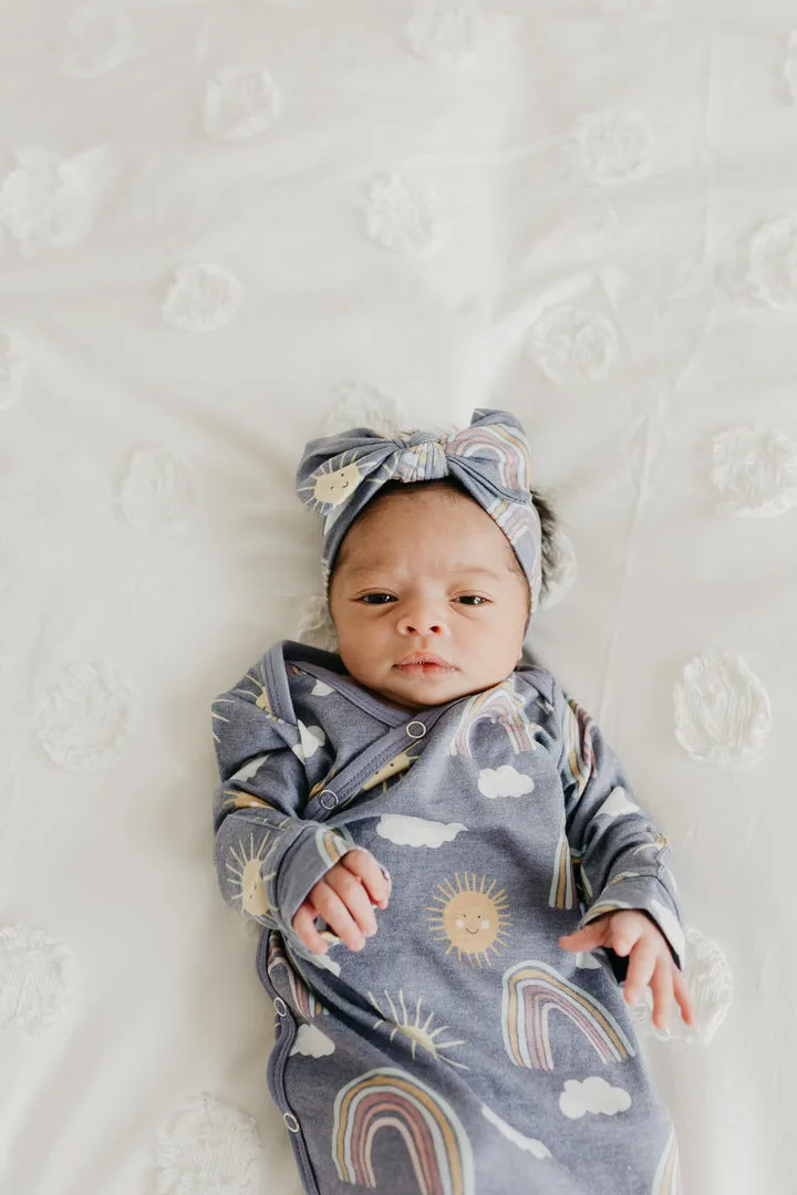 Copper Pearl Knotted Gown | Hope