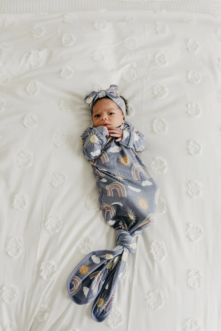 Copper Pearl Knotted Gown | Hope