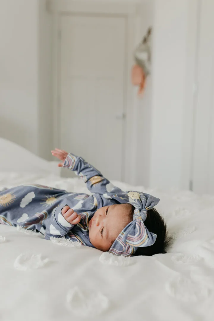 Copper Pearl Knotted Gown | Hope