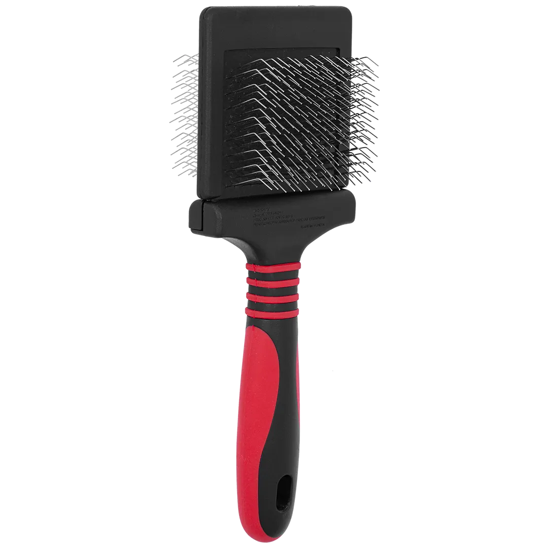 Dematting Extra Firm Red Slicker Brush by Dog Fashion Spa
