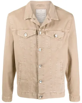 Denim Jacket in Sand