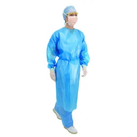 Disposable/Single Use Protection Gown with Long Sleeves - Single - CLEARANCE
