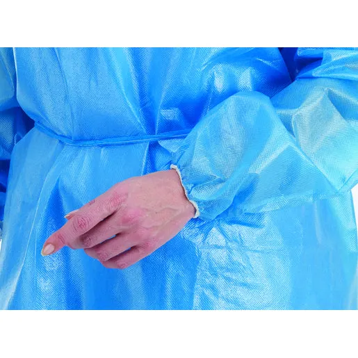 Disposable/Single Use Protection Gown with Long Sleeves - Single - CLEARANCE