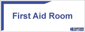Door Sign - First Aid Room