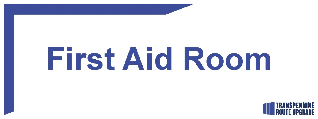 Door Sign - First Aid Room