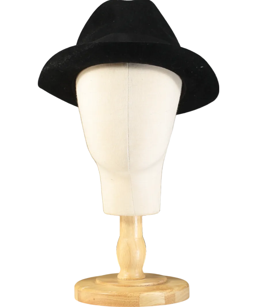 Elie Saab X Borsalino Black Nila Hat UK S