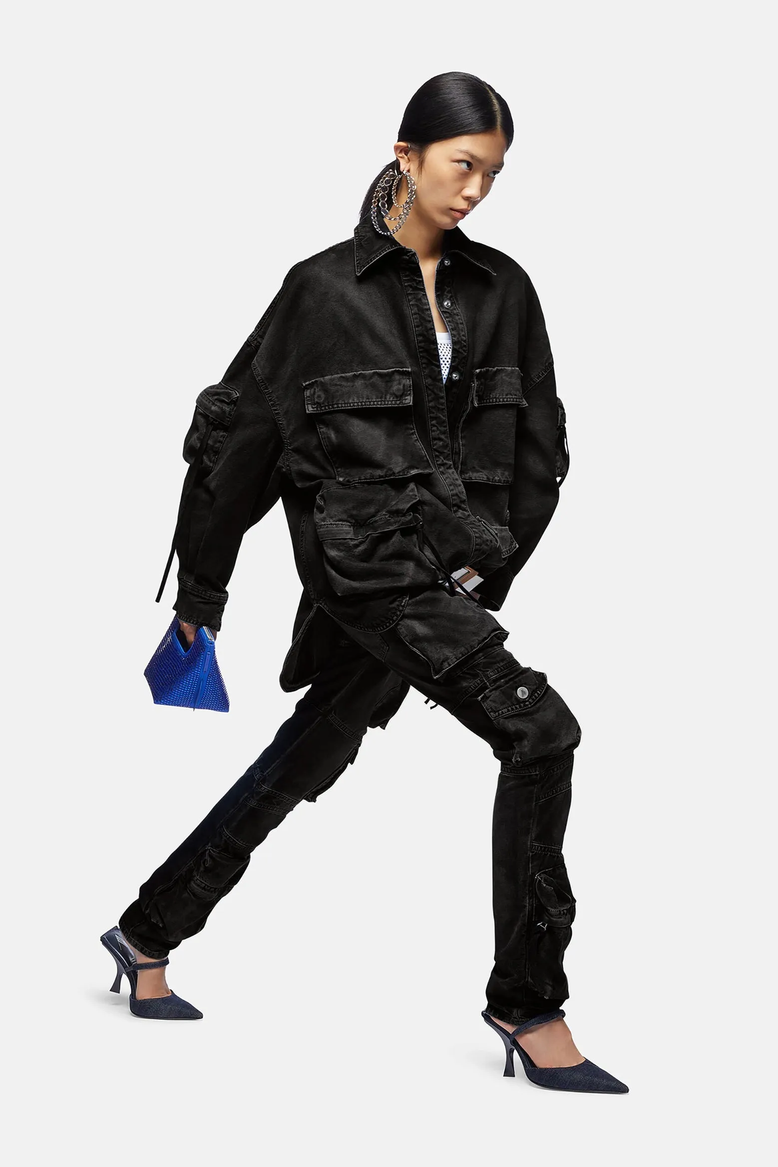 FERN BLACK SHORT COAT