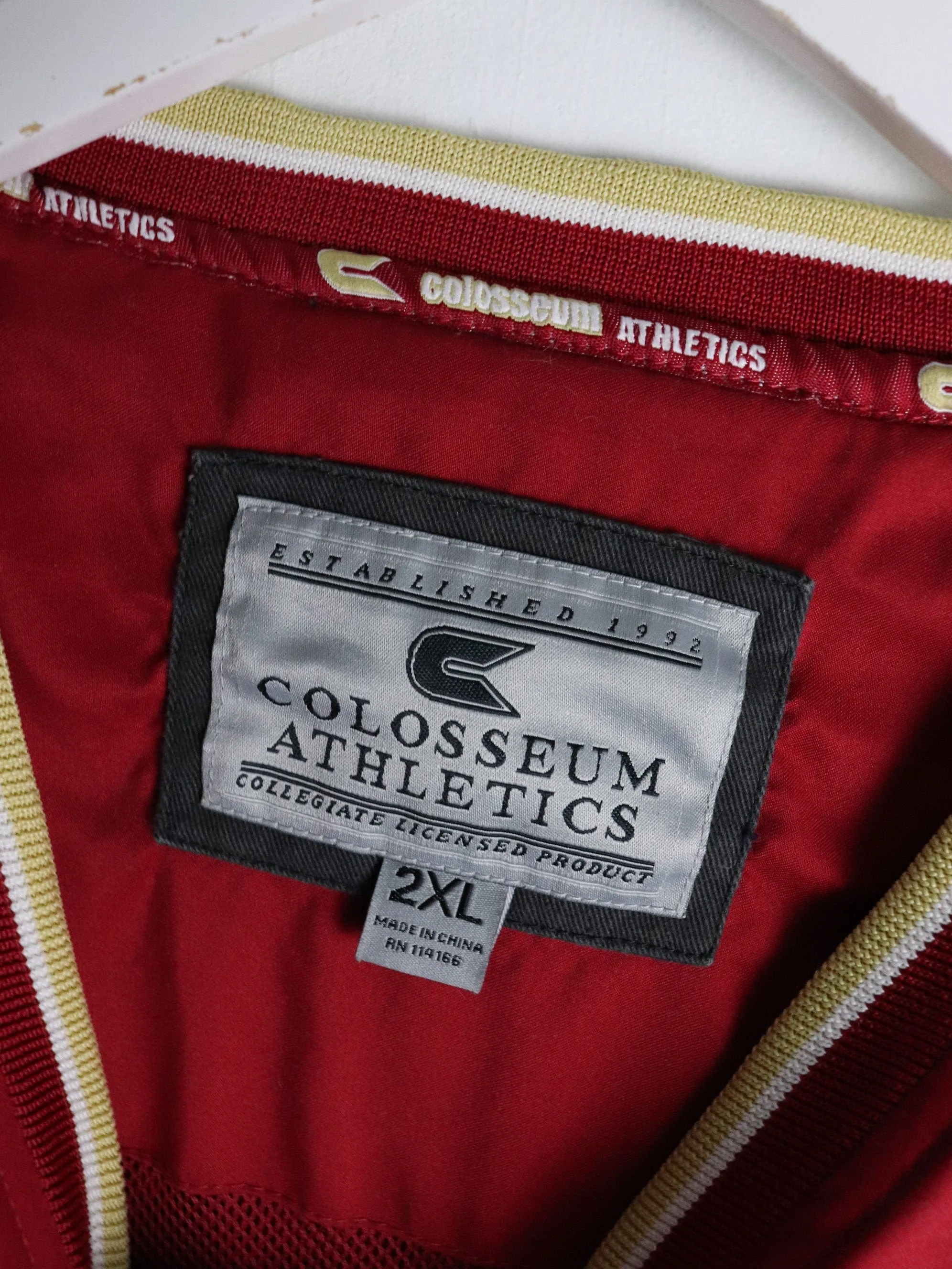 Florida Seminoles Jacket Mens 2XL Red College