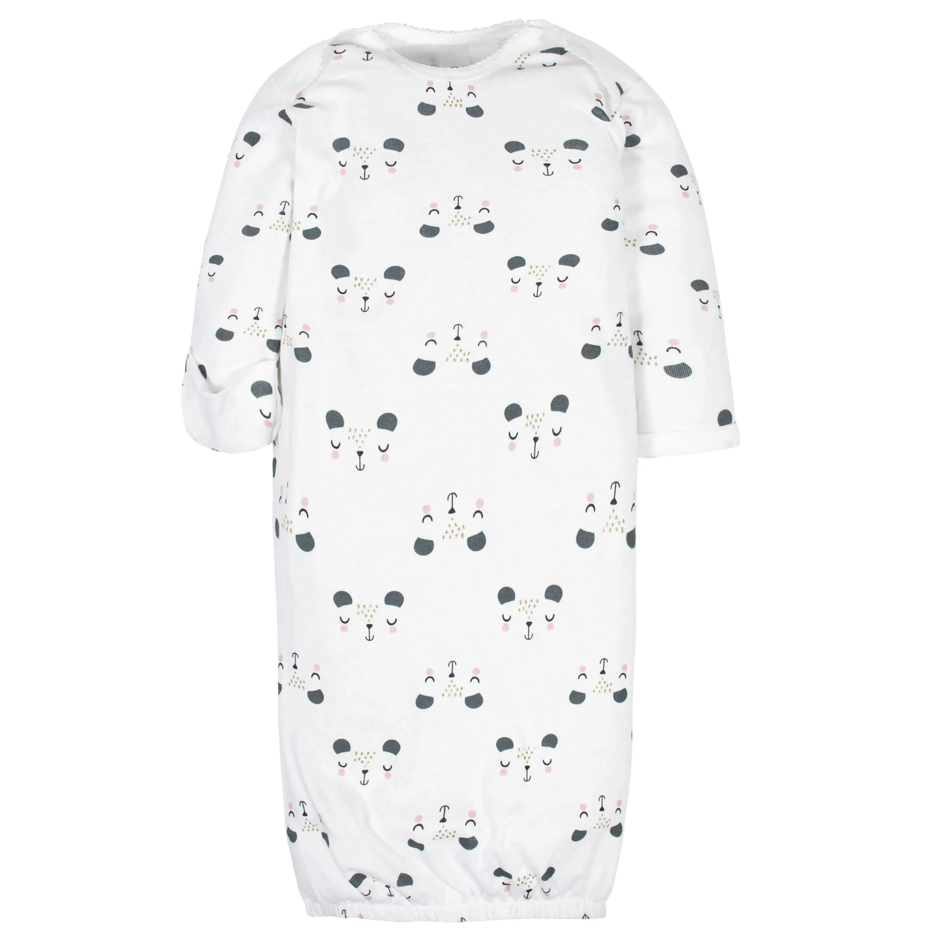 Gerber® 2-Pack Baby Girls Bear Gowns