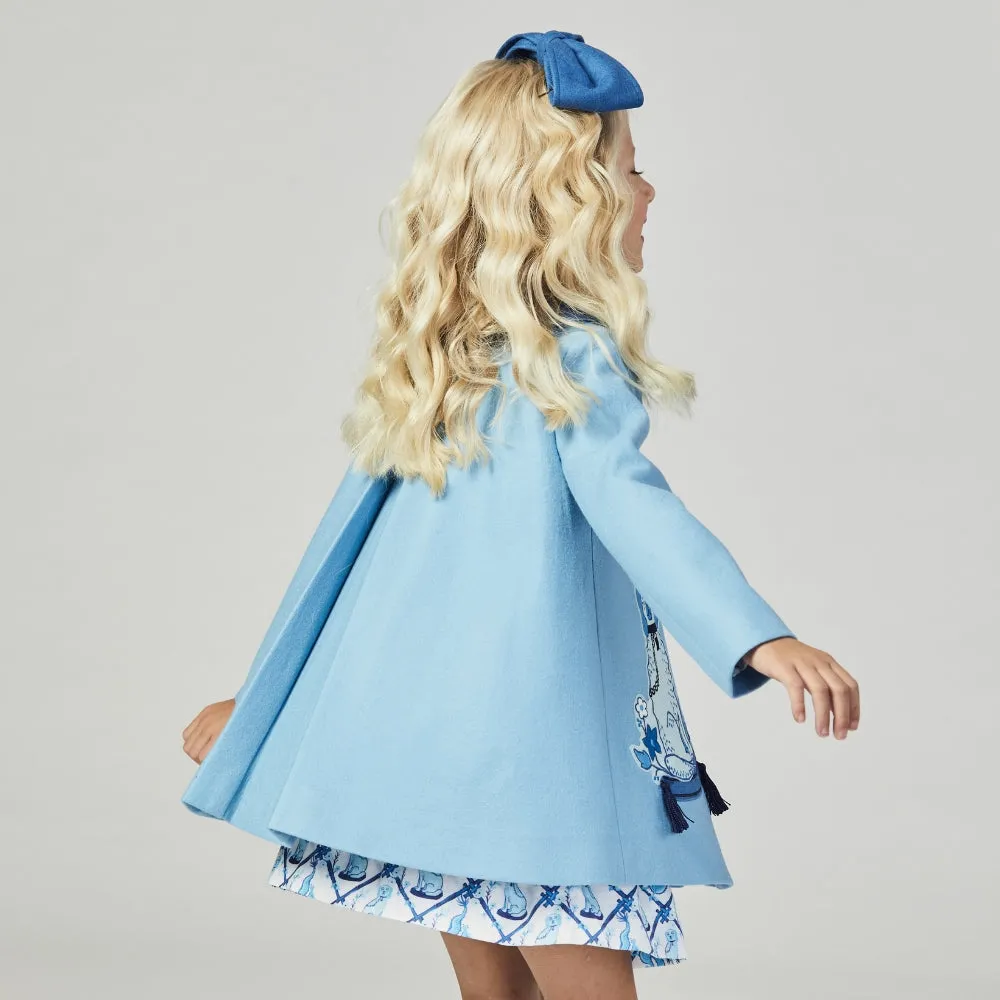Girls Aldrich and Madame De Bleu Coat - Willa Heart Collection
