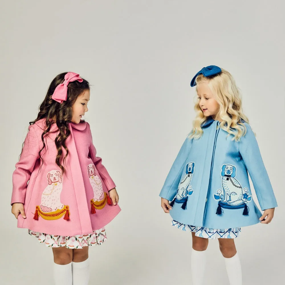 Girls Aldrich and Madame De Bleu Coat - Willa Heart Collection