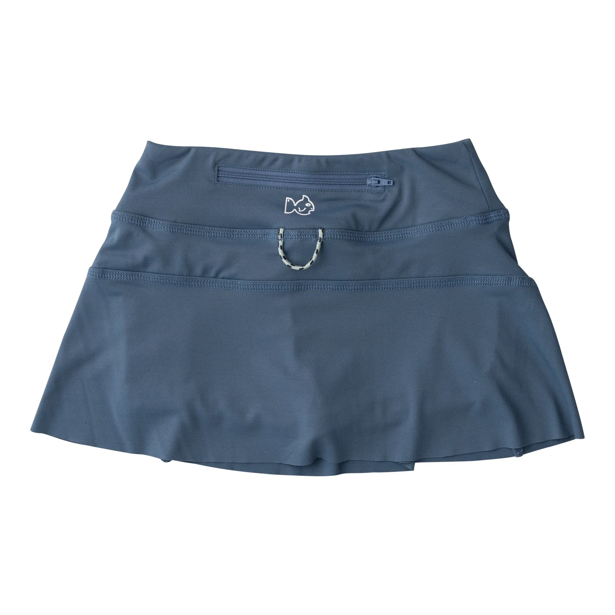 Girl's Tennis Twirl Skort in Bluefin Blue