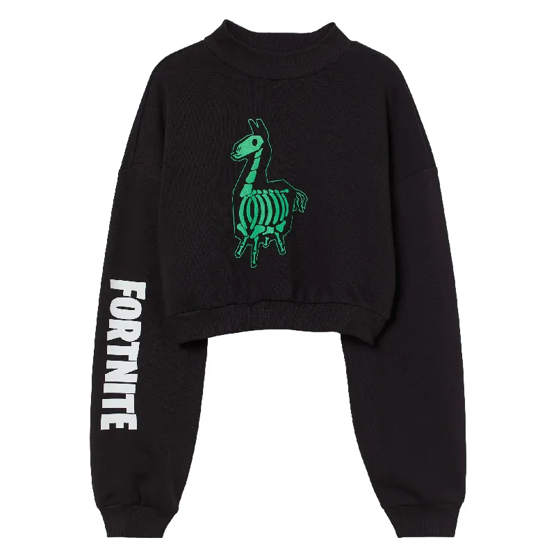 H&M Fortnite turtleneck sweatshirt, black