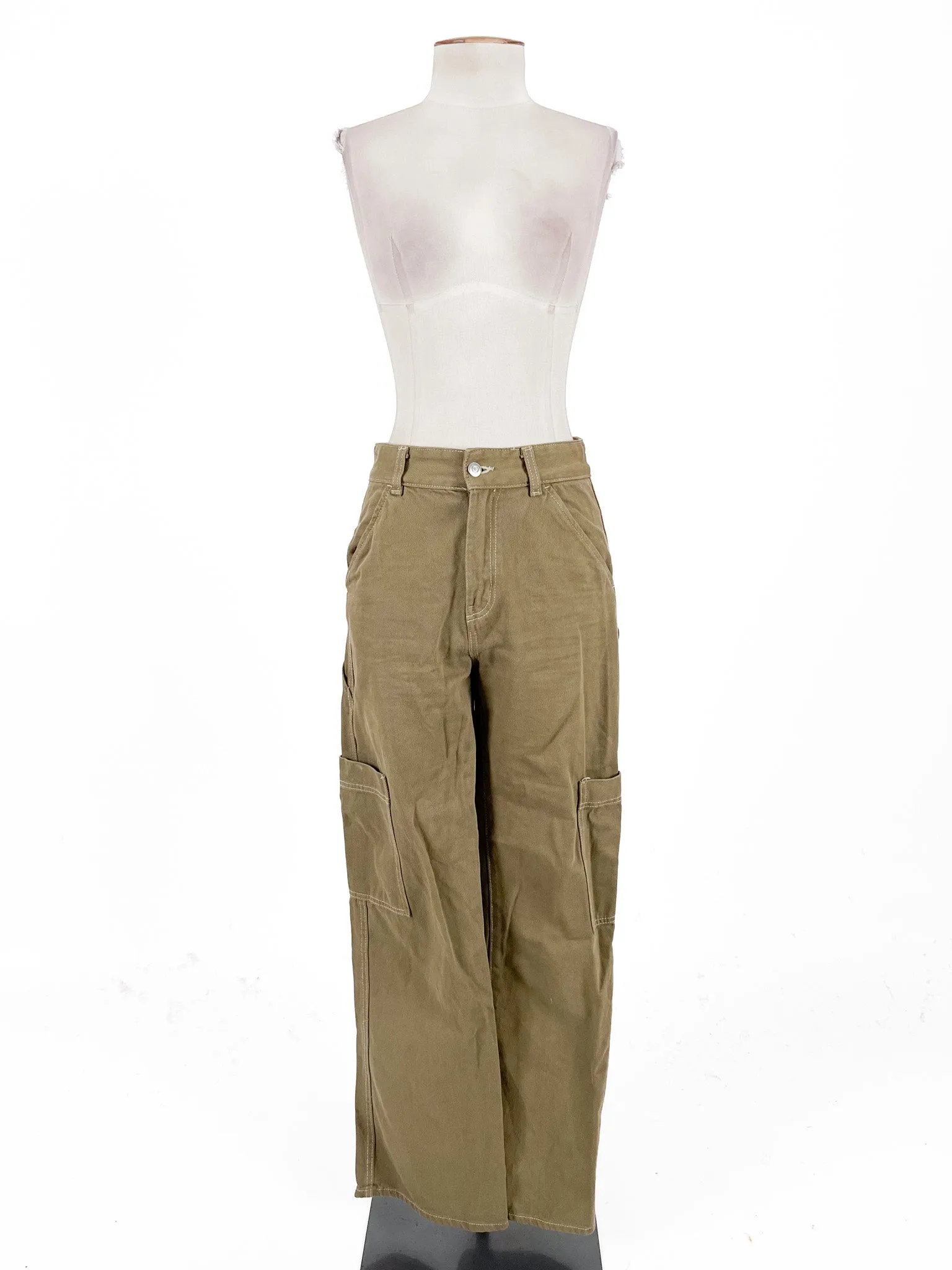 H&M | Green Casual Jeans | Size 6