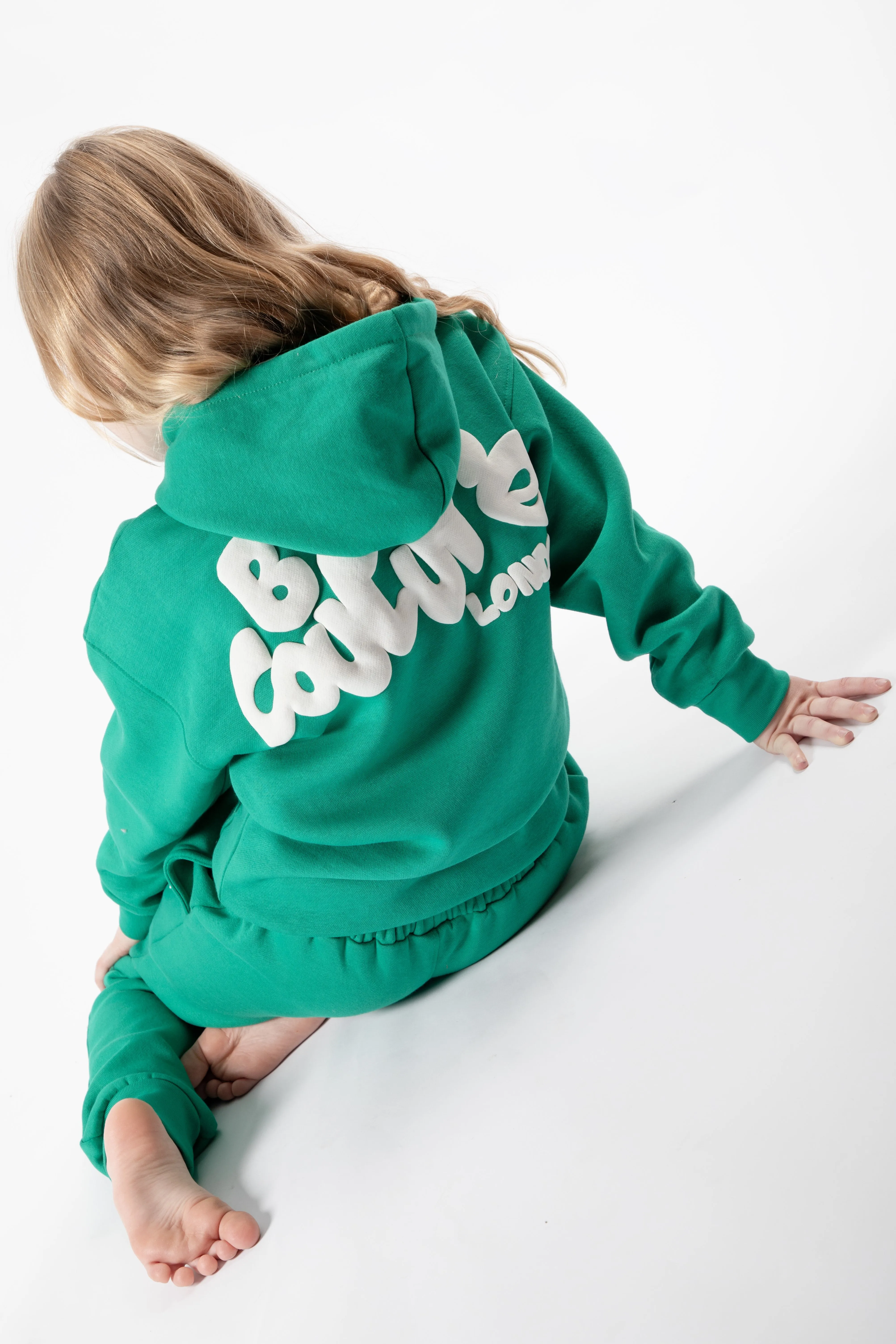 Harrington Girls Tracksuit - Green