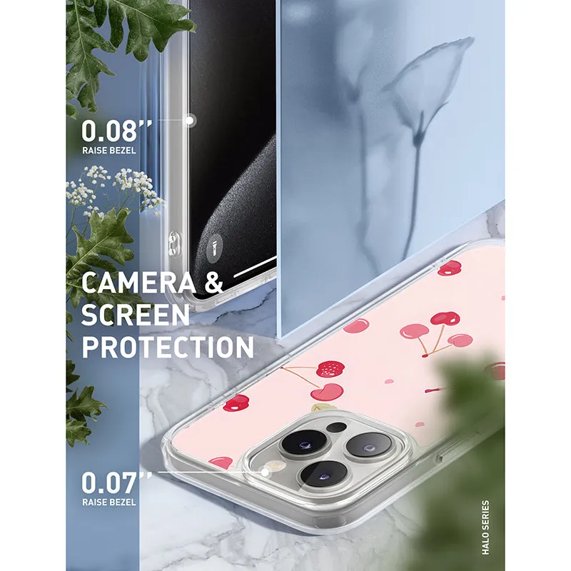 iPhone 14 Pro Halo MagSafe Cute Phone Case - Cherry on Top