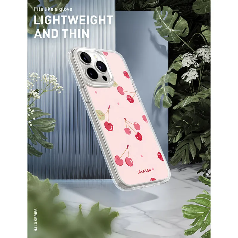 iPhone 14 Pro Halo MagSafe Cute Phone Case - Cherry on Top