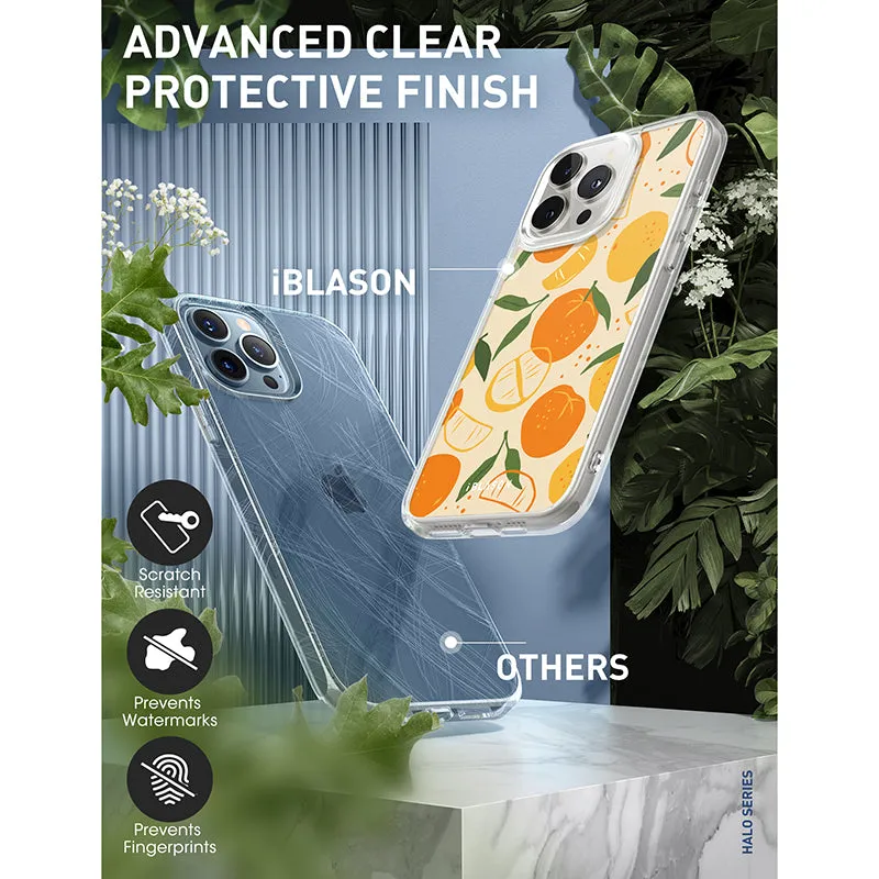 iPhone 14 Pro Max Halo MagSafe Cute Phone Case - Oranges & Lemons