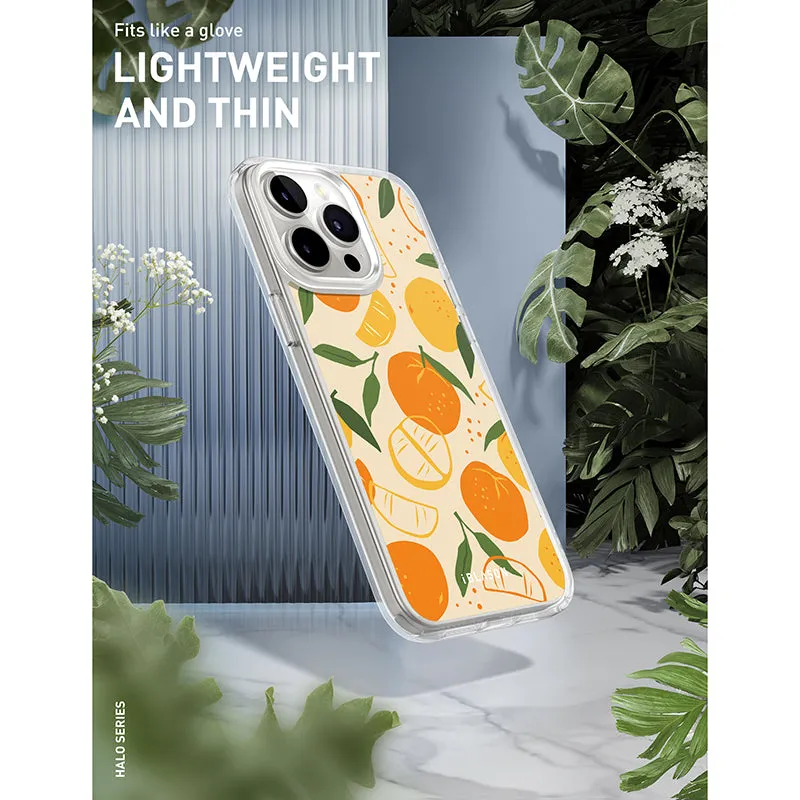 iPhone 14 Pro Max Halo MagSafe Cute Phone Case - Oranges & Lemons