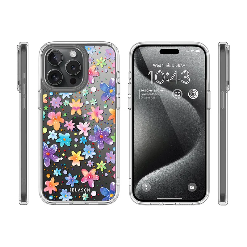 iPhone 15 Pro Max Halo MagSafe Cute Phone Case - April Showers