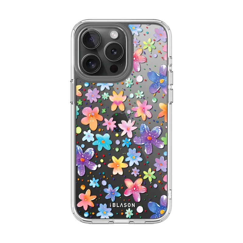 iPhone 15 Pro Max Halo MagSafe Cute Phone Case - April Showers
