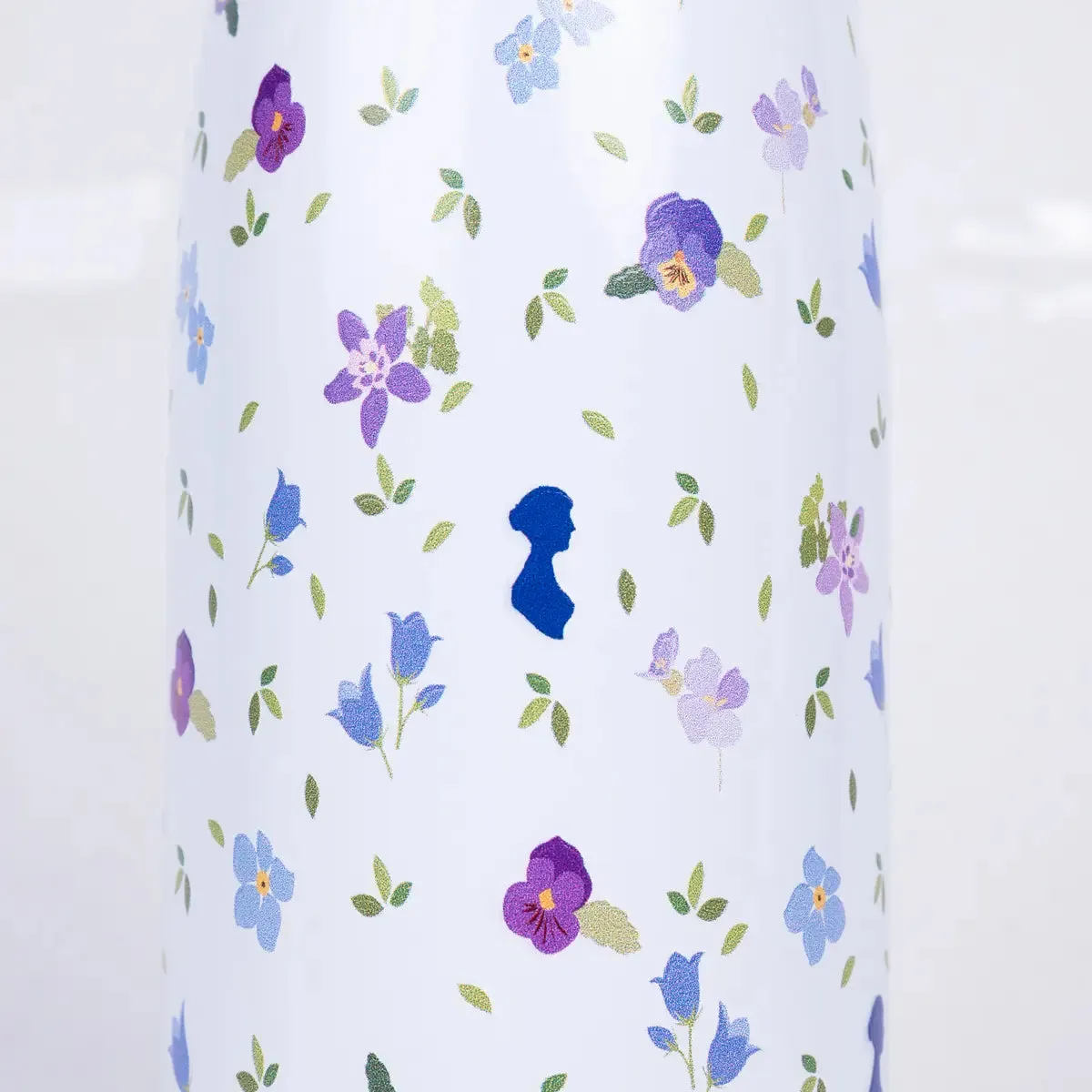 Jane Austen Floral Water Bottle