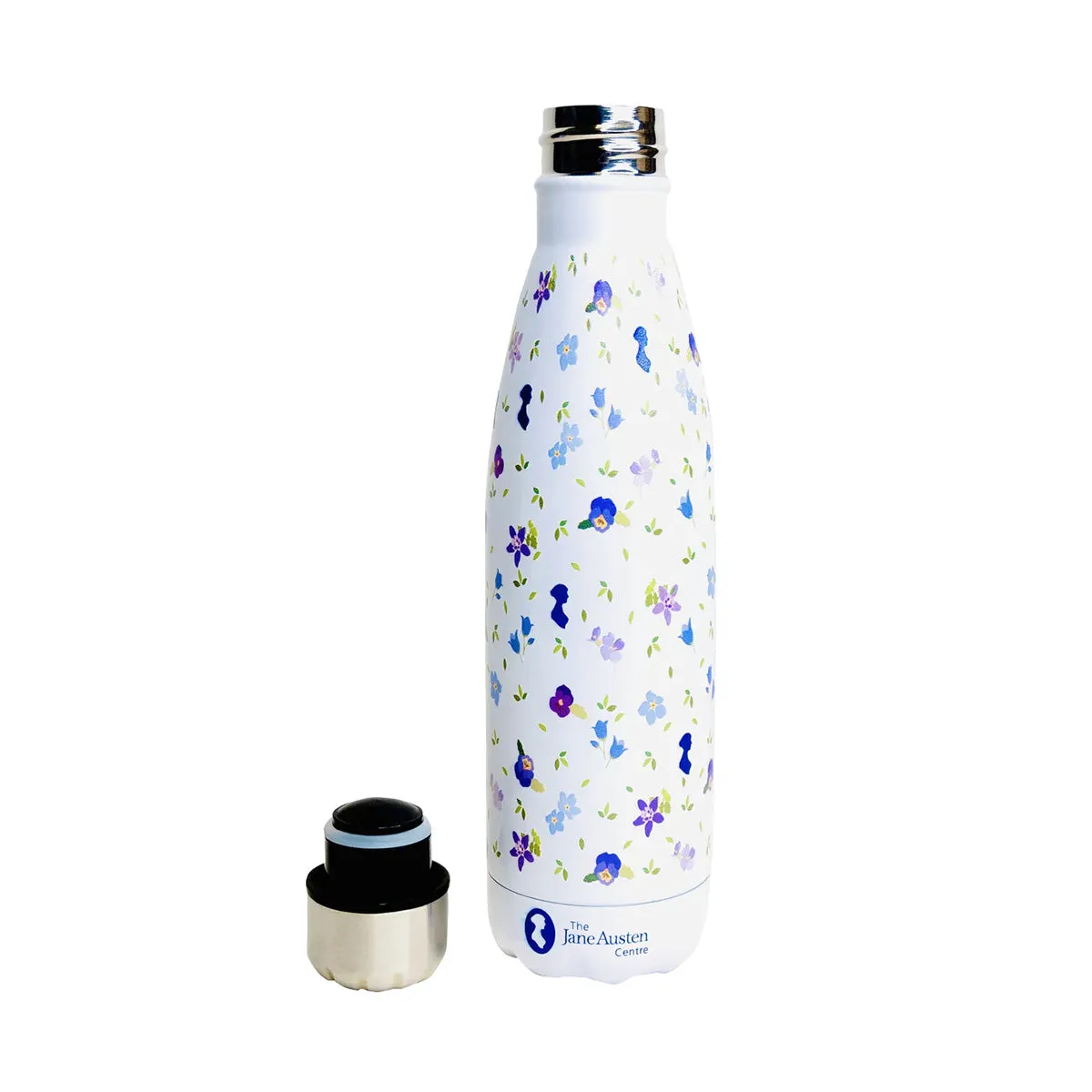 Jane Austen Floral Water Bottle