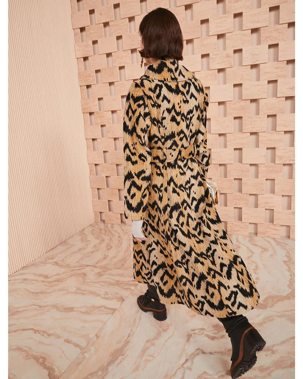 Jasper Umbra Belted Trench Coat