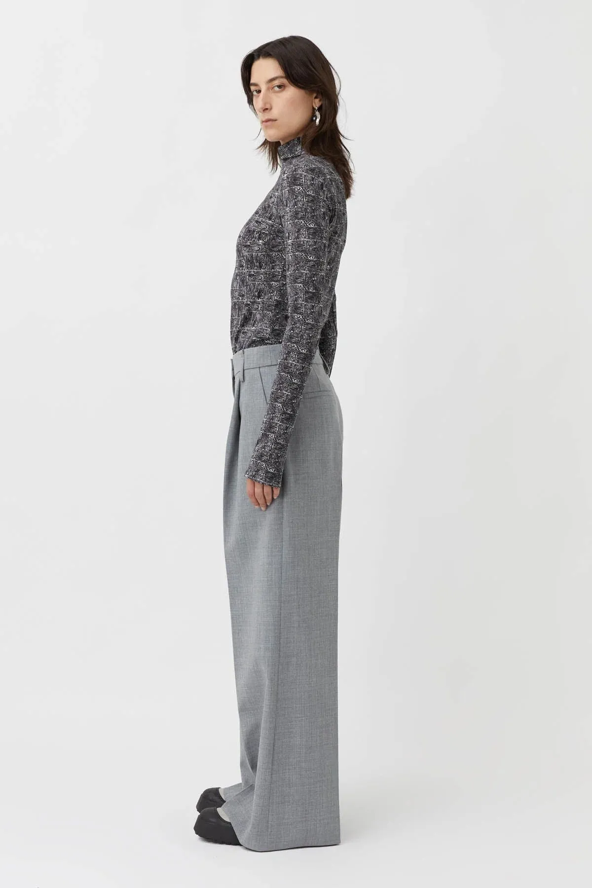 Lazlo Pant Grey Marle